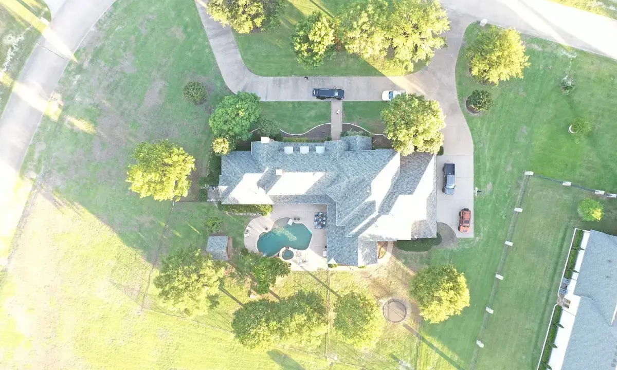 New shingle roof installation on a home in Downey